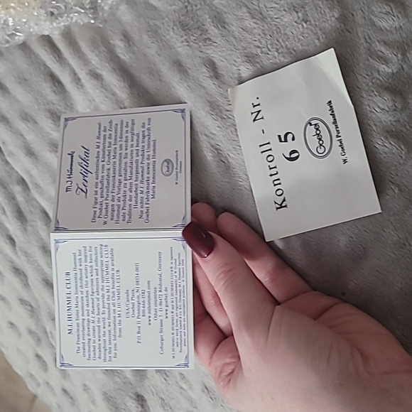 Rare Auf wiedersehen goebel Hummel vintage final issue - Picture 6 of 13